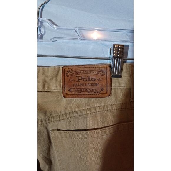 Polo Ralph Lauren Jeans Mens 28/29 Straight Leg 5 Pocket Brown Regular Fit - Picture 3 of 11